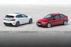 BMW-E46-325ti-vs.-BMW-F40-128ti-1