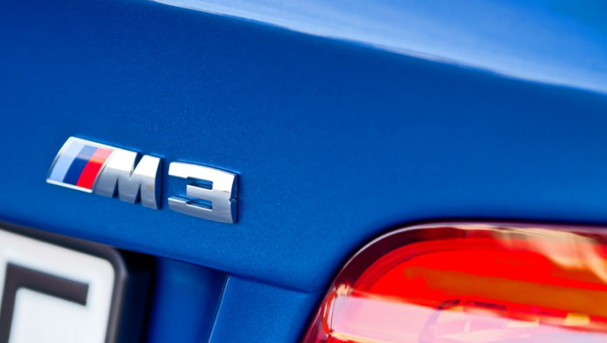 Zdjęcie tyłu BMW M3 E92