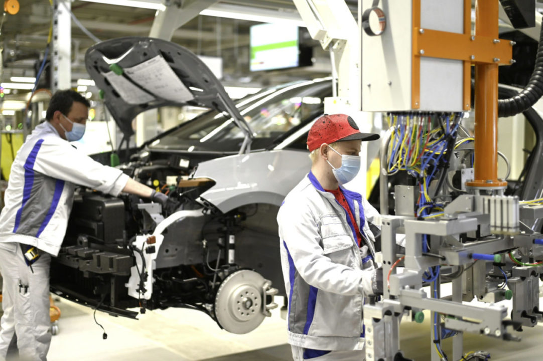 Fabryka VW produkcja