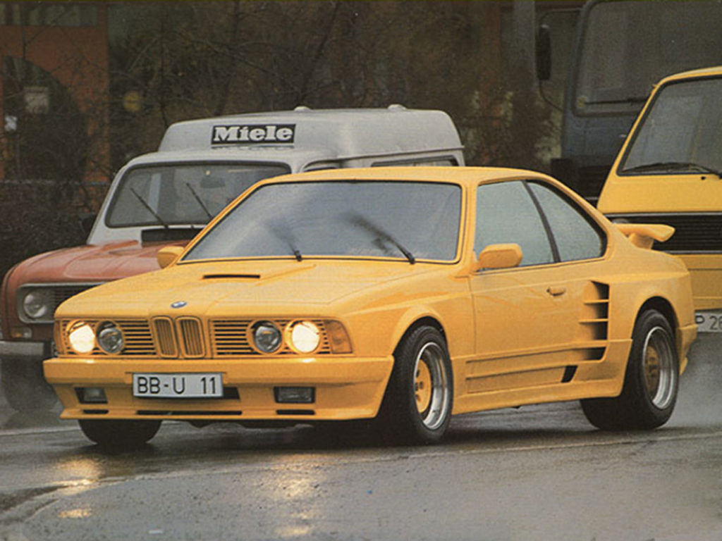 BMW 635CSI Gemballa, które armia USA znalazła u pewnego dyktatora ...