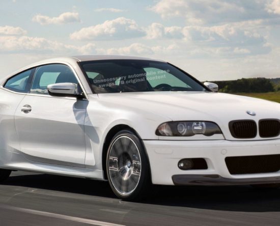BMW 4 with E46 front
