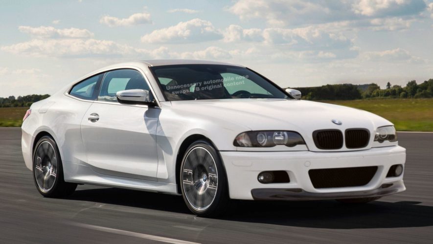 BMW 4 with E46 front
