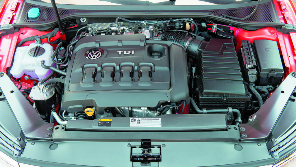 Silnik TDI Volkswagen Passat B8 Alltrack