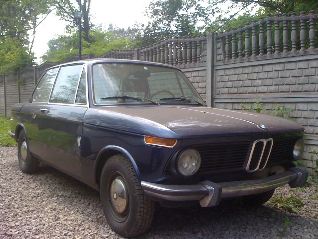 BMW E10 1802 przed renowacją