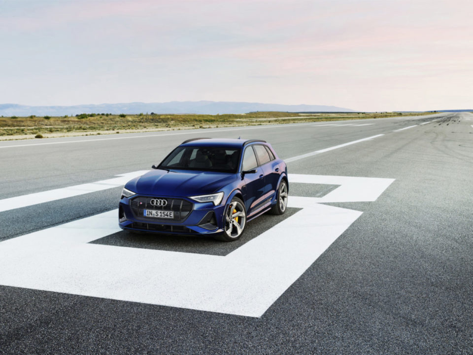 Audi e-tron S pas startowy