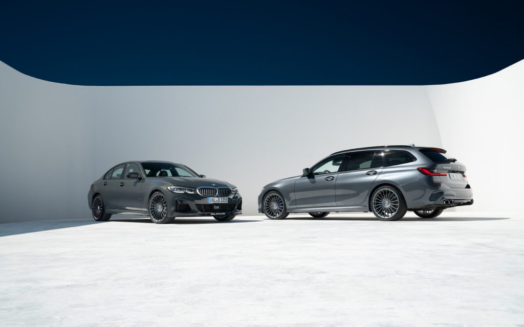 Dwie BMW_ALPINA_D3_S kombi i sedan