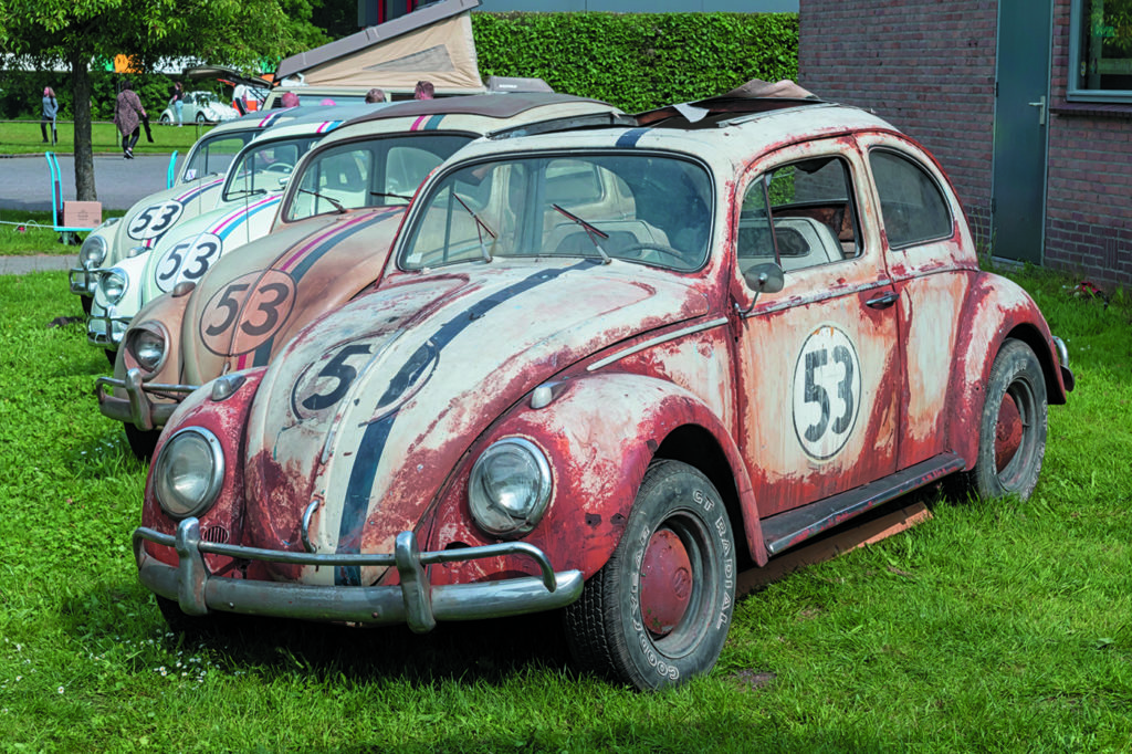 VW Garbus Herbie z numerem 53