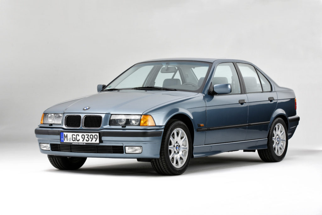 BMW E36 widok z przodu