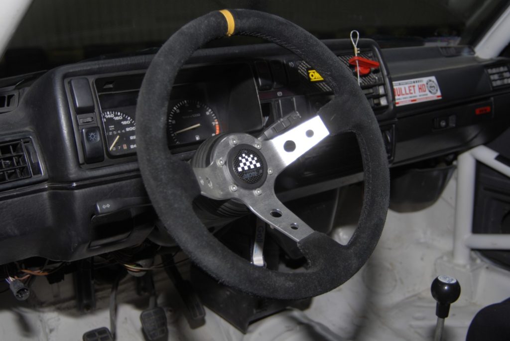 Tuning VW Golf II GTI 16V sportowa kierownica