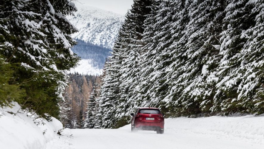 Mazda_CX-5_zimą w trasie