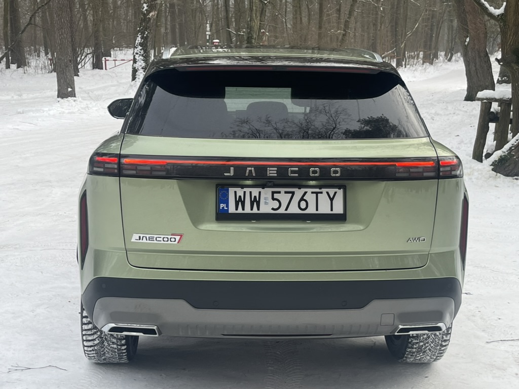 Jaceoo 7 AWD tył auta