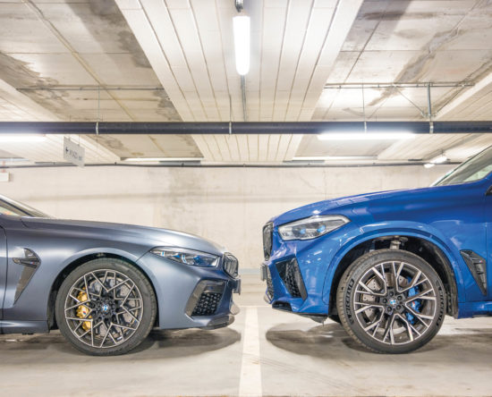 BMW M8 vs. BMW X5M