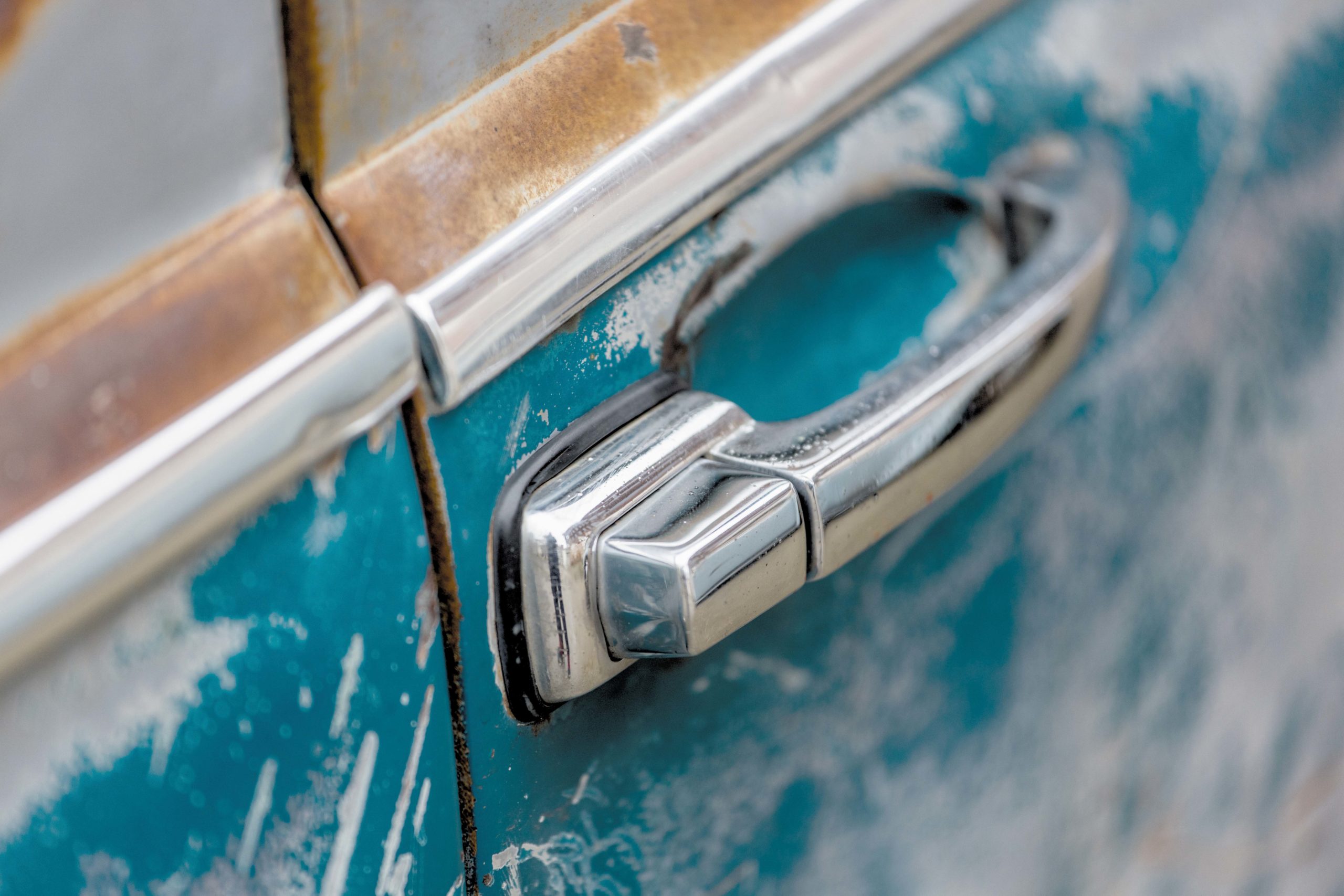VW Garbus 1964 rok klamka drzwi