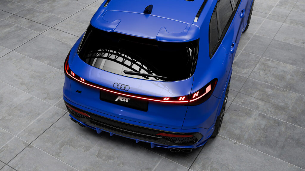 Audi_ABT_SQ5 widok tyłu z góry