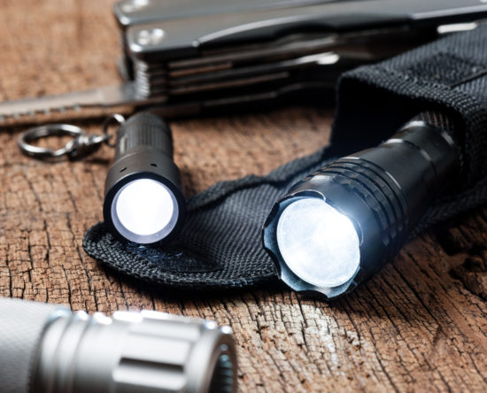 pocket flashlight for EDC