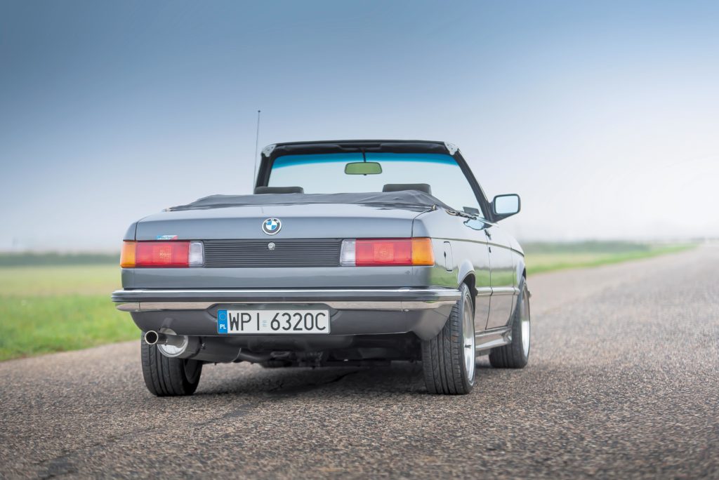 BMW-E21-Convertible-Peters-Tuning-widok z tyłu