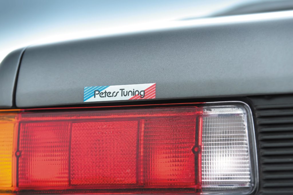 BMW-E21-Convertible-Peters-Tuning-nalepka Peters Tuning