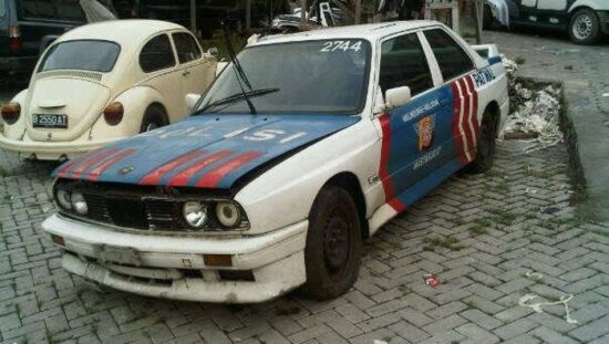 BMW M3 E30 Indonesian police car