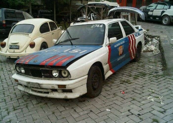 BMW M3 E30 Indonesian police car