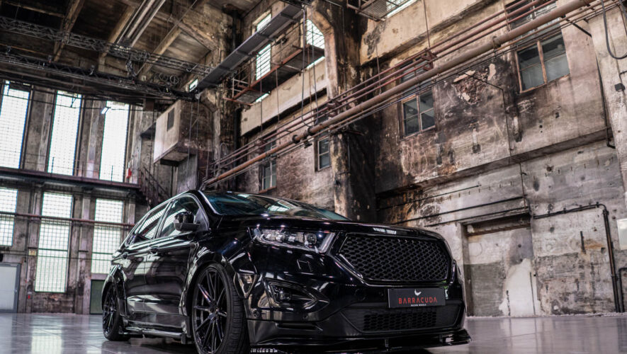 Ford_Edge_z_felga_Barracuda_Project2_widok_z przodu