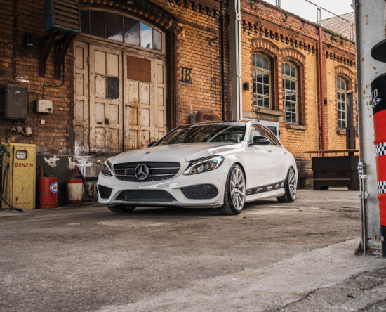 Mercedes C W205 widok z przodu