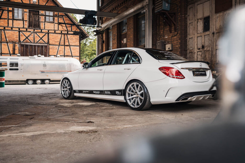 Mercedes C W205 widok od tyłu