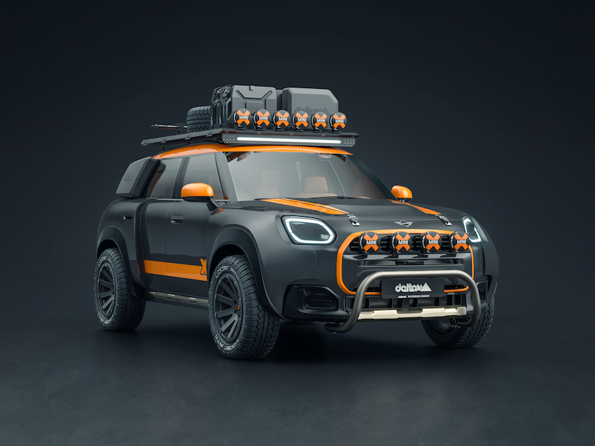 Mini_Countryman_delta4x4_Xraid_widok z przodu