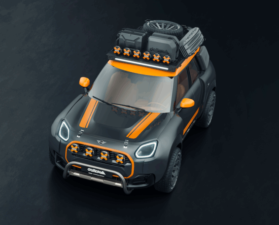 Mini_Countryman_delta4x4_Xraid_widok z przodu