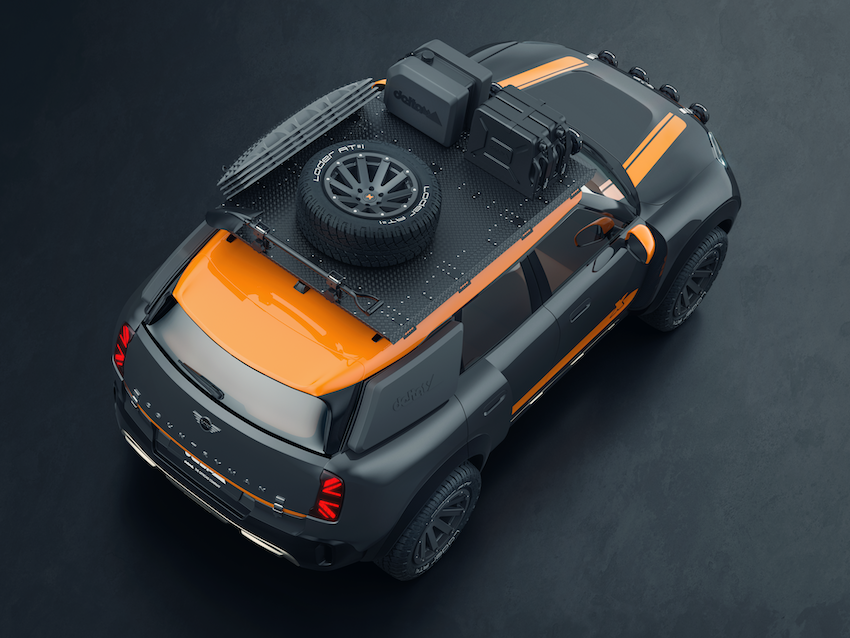 Mini_Countryman_delta4x4_Xraid_widok z góry