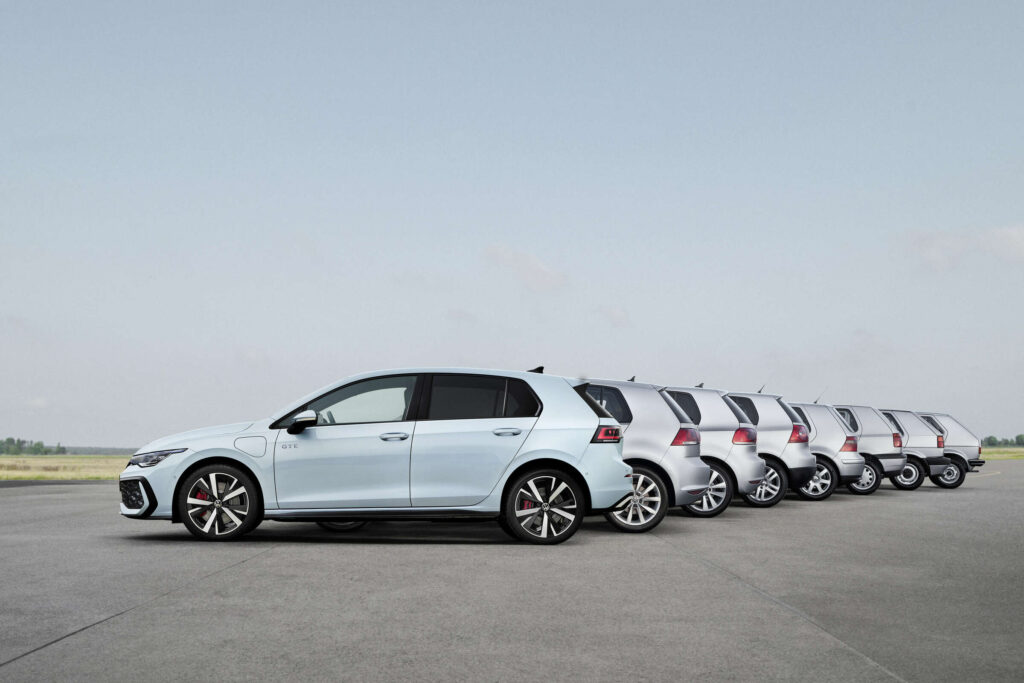 VW Golf wszystkie generacje