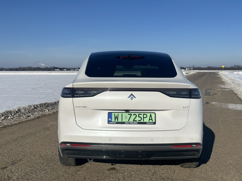 GAC Hyptec HT tył auta