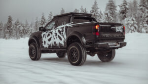 Ford_Ranger widok od tyłu