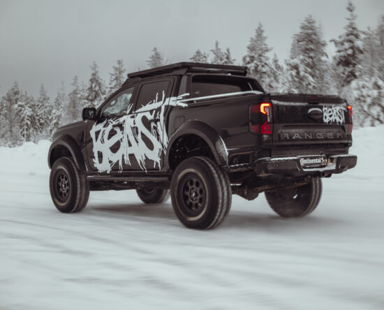 Ford_Ranger widok od tyłu