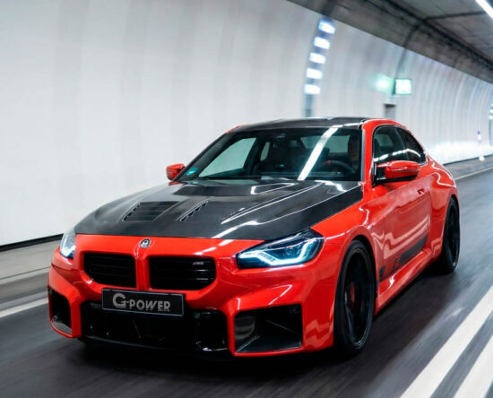 G-POWER_M2_G87_Venturi auto w czasie jazdy
