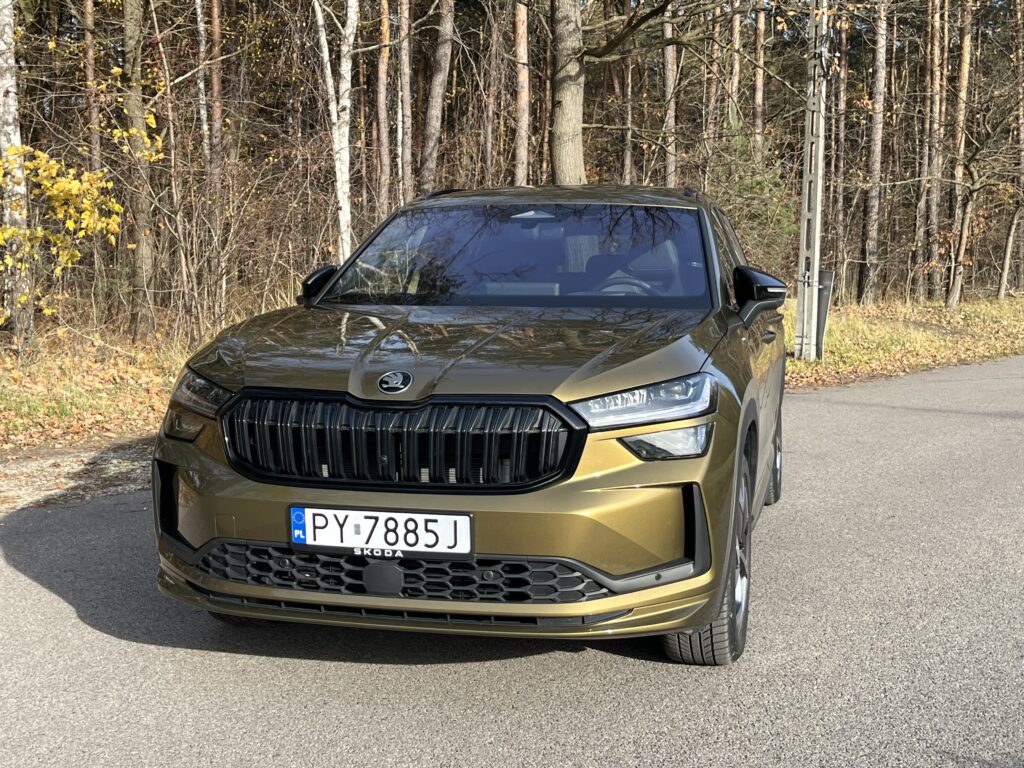 Skoda Kodiaq Sport Line 2.0 TDI 4x4 widok z przodu