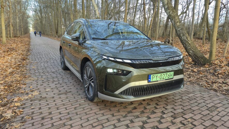 Skoda Enyaq 85 widok od przodu