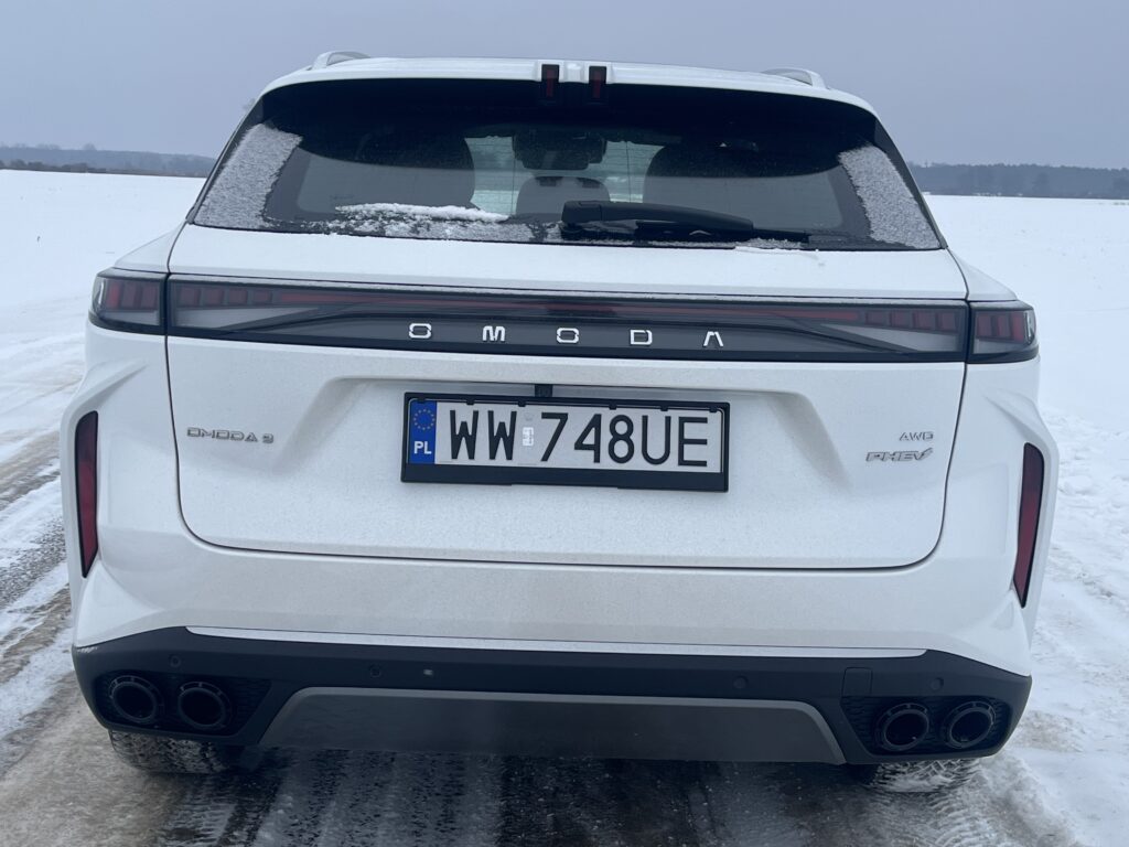 Omoda 9 Super Hybrid tył auta