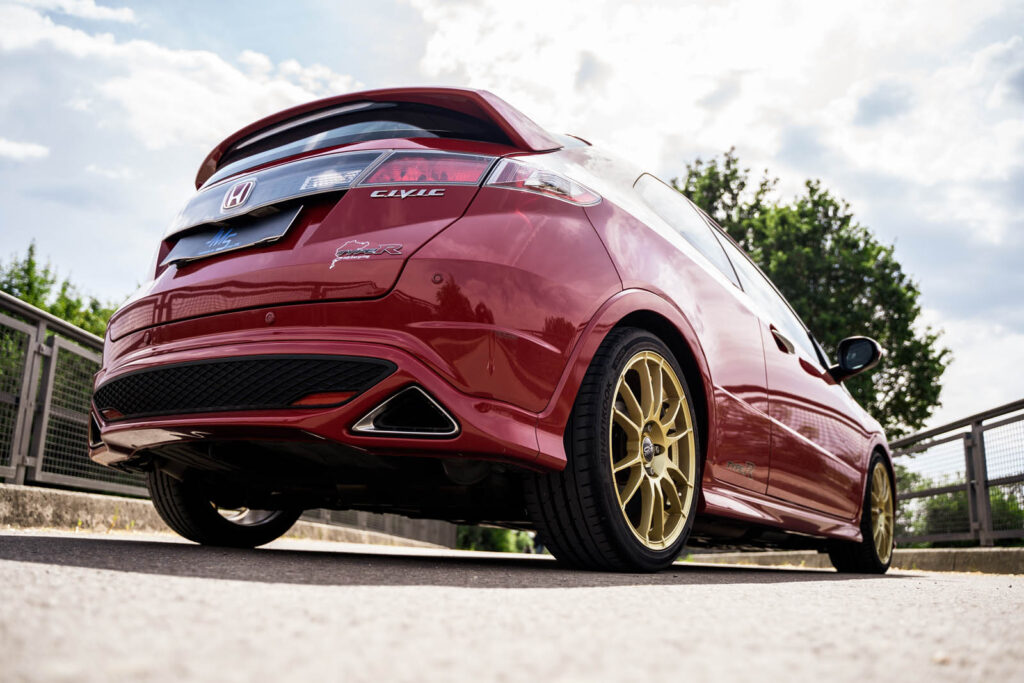 Tuning Hondy Civic_TypeR tył auta