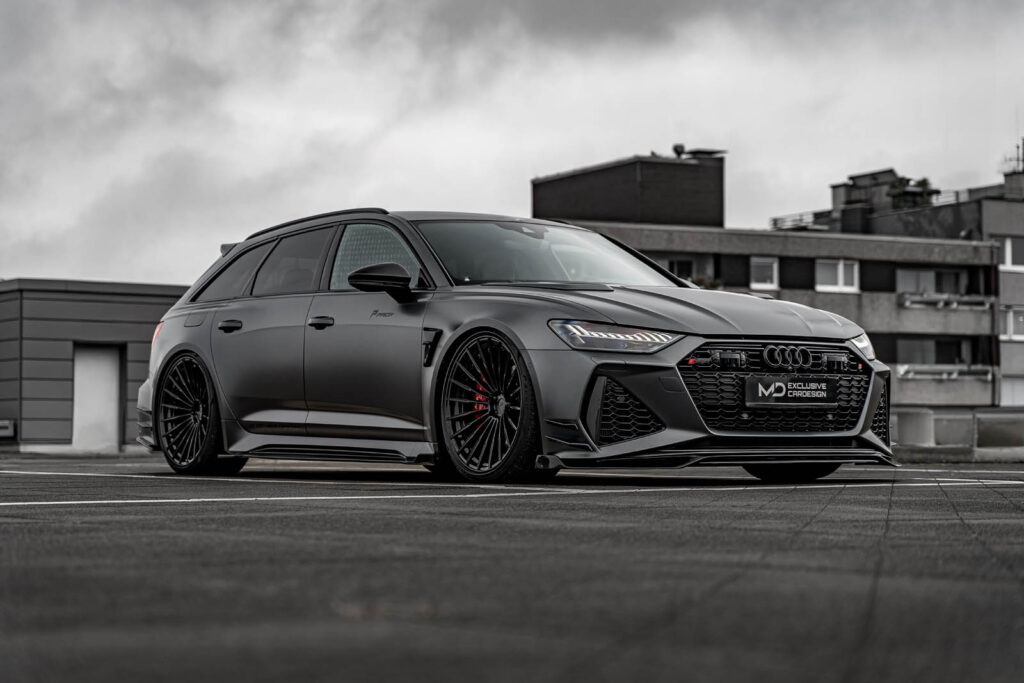 Tuning Audi RS6 Avant widok przodu