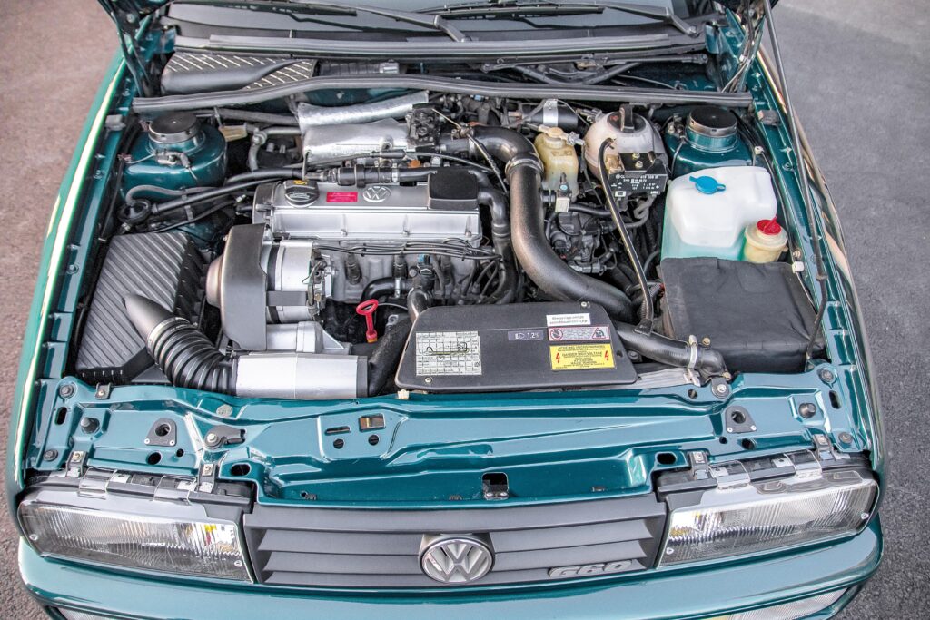 Tuning VW Corrado G60 komora silnika