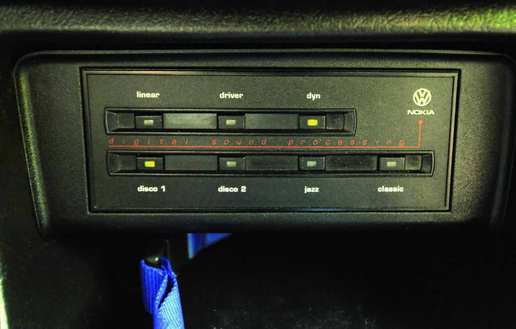 VW Golf Mk3 TDI GTI 20-Jahre cyfrowy procesor dźwięku VW Nokia