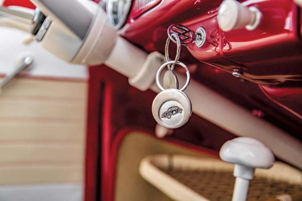 VW Garbus kluczyk w stacyjce