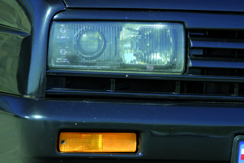 Tuning VW Golf Mk2 Rallye przednie światło