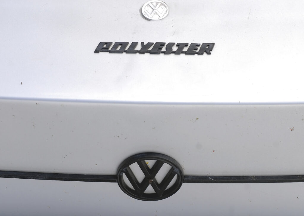VW SAM 1200 napis na klapie polysester
