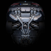 Wydech NAP_BMW_M4 widok pod autem