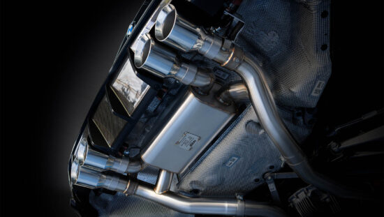 Wydech NAP_BMW_M4 widok pod autem