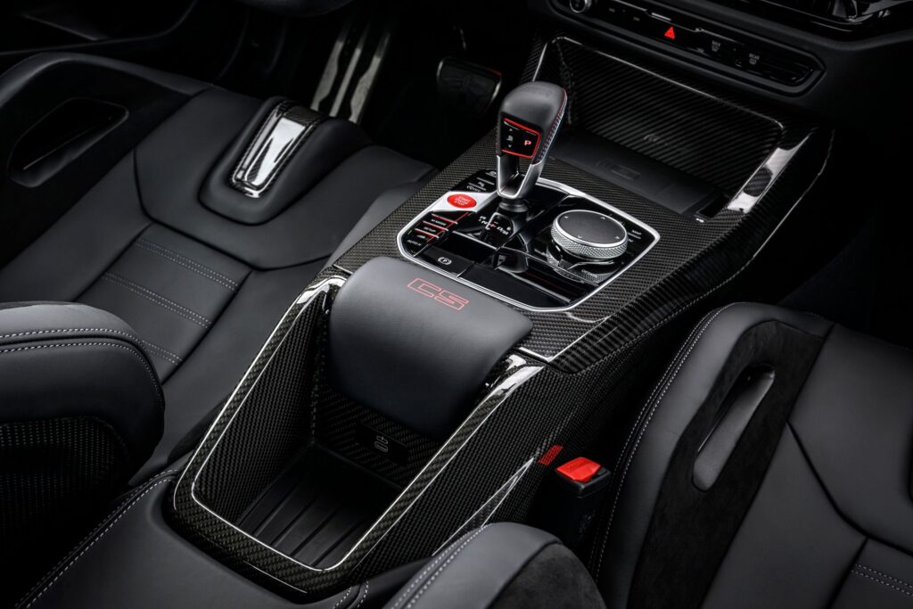 BMW M2 CS dźwignia zmiany biegów