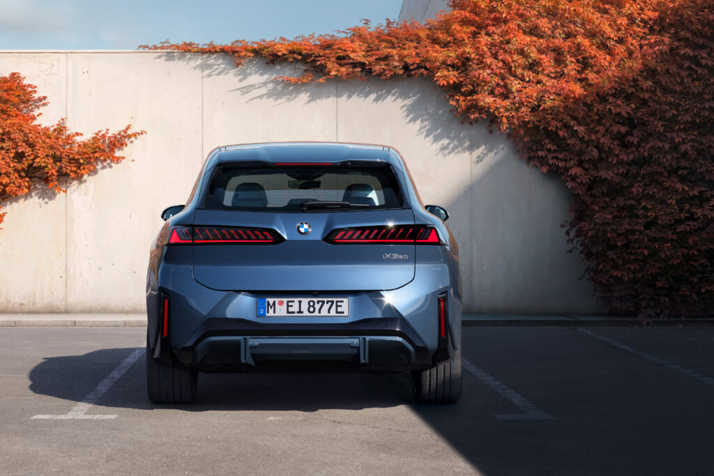 BMW Neue Klasse 2025 widok z tyłu