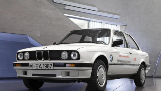 Pierwsze BMW z napędem na przód - BMW E30 Elektro-Antrieb