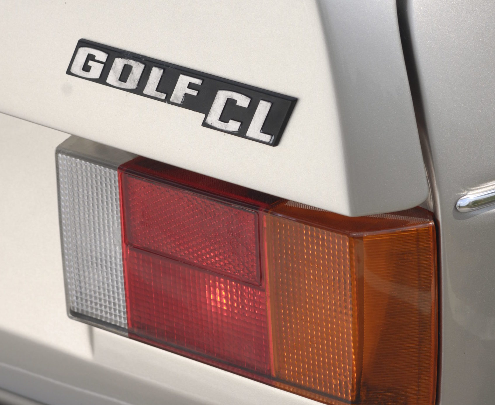 Tuning-VW-Golf-Mk1-CL-napis Golf CL